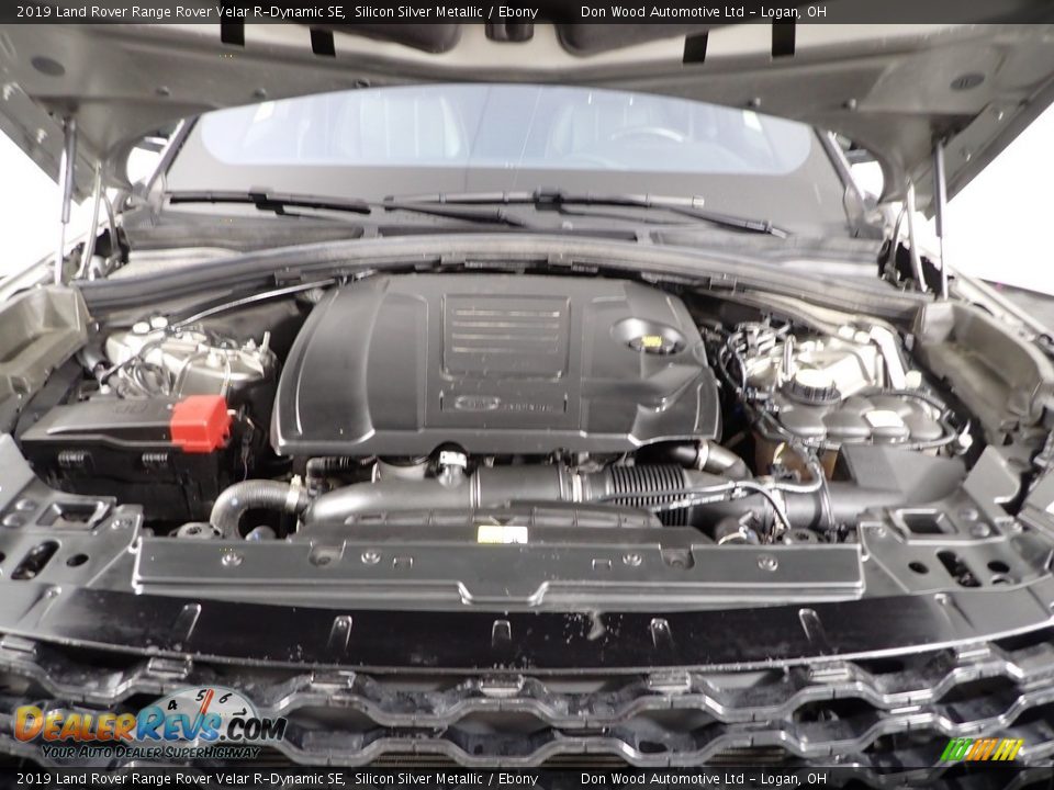 2019 Land Rover Range Rover Velar R-Dynamic SE Silicon Silver Metallic / Ebony Photo #14