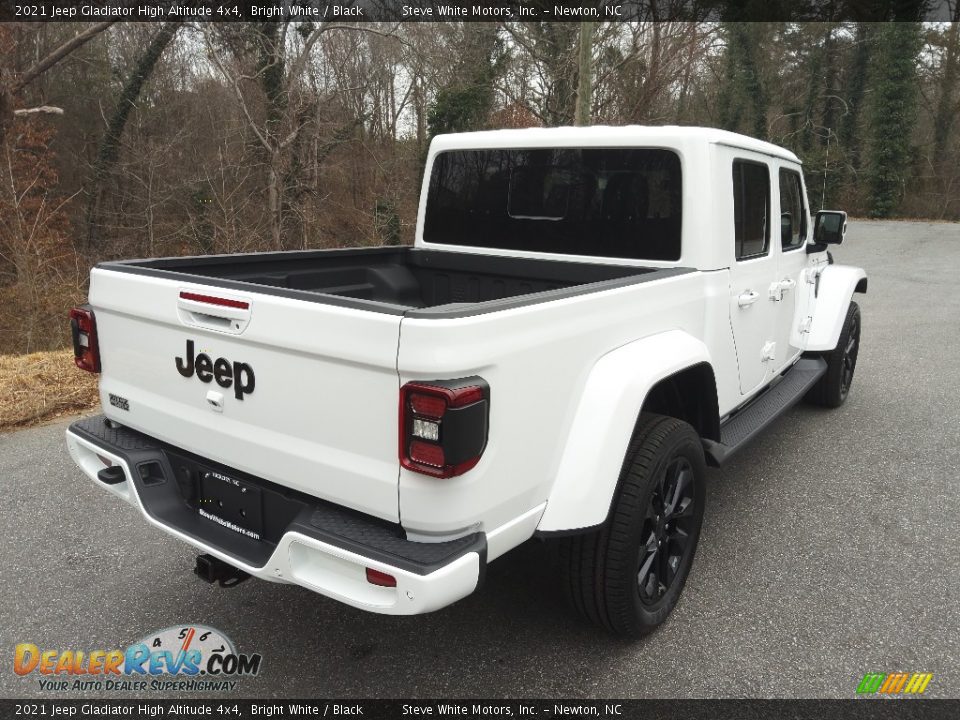 2021 Jeep Gladiator High Altitude 4x4 Bright White / Black Photo #6