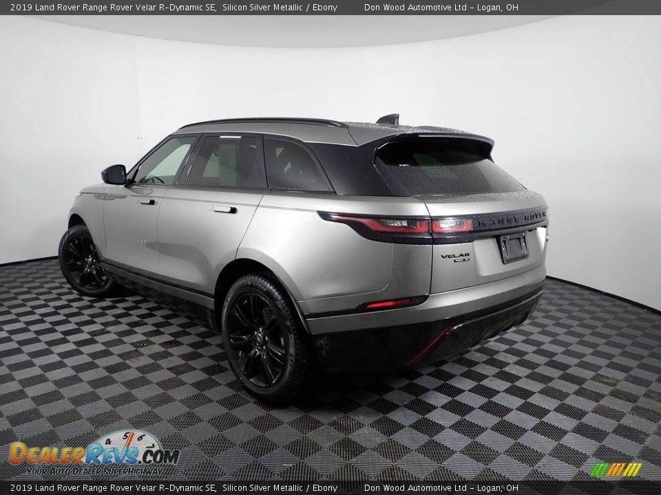 2019 Land Rover Range Rover Velar R-Dynamic SE Silicon Silver Metallic / Ebony Photo #17