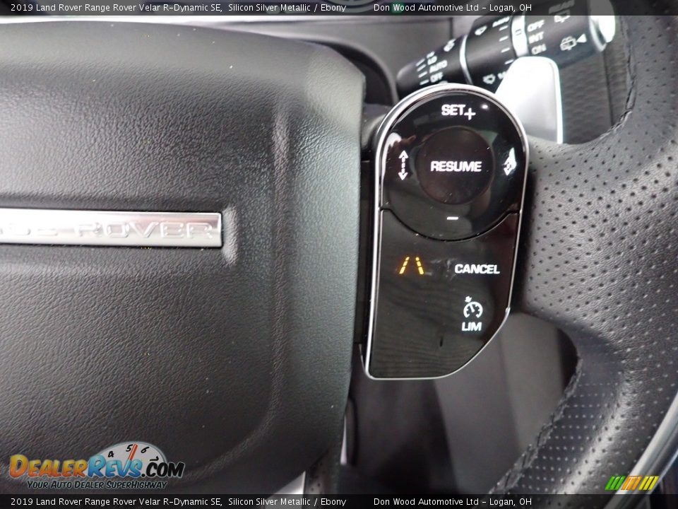 2019 Land Rover Range Rover Velar R-Dynamic SE Silicon Silver Metallic / Ebony Photo #27