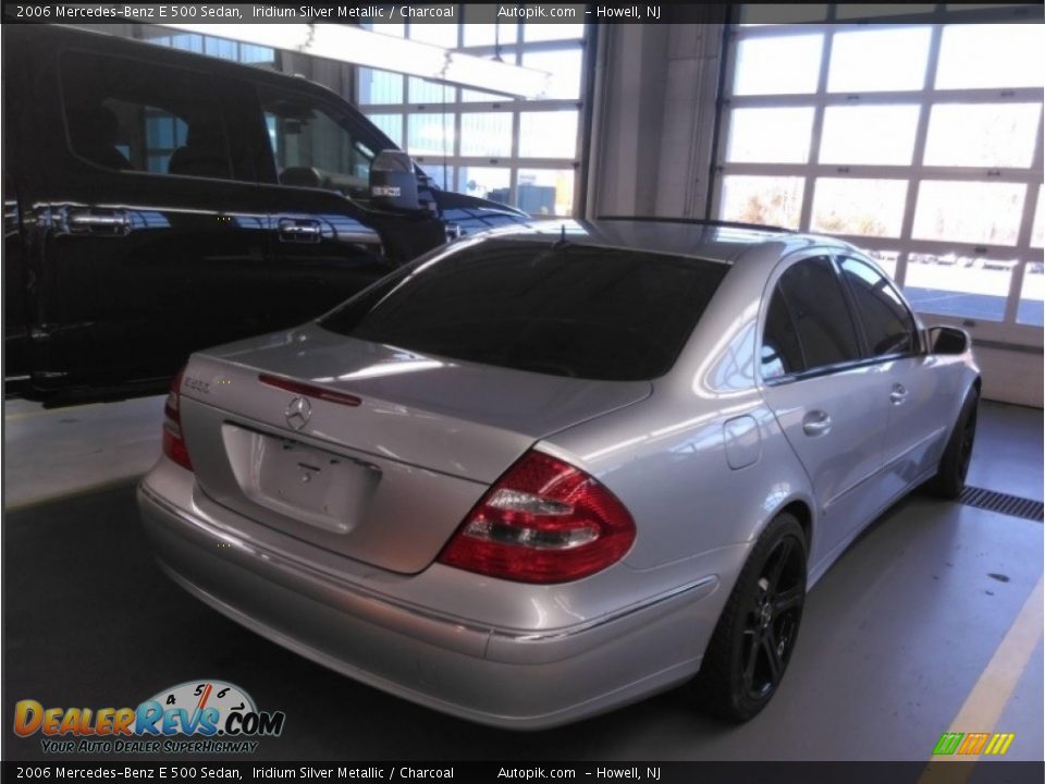 2006 Mercedes-Benz E 500 Sedan Iridium Silver Metallic / Charcoal Photo #2