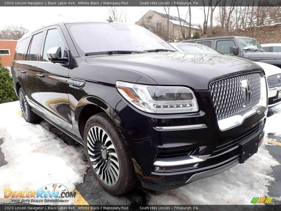 Infinite Black 2020 Lincoln Navigator L Black Label 4x4 Photo #4