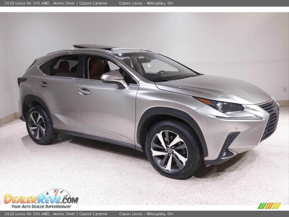 2018 Lexus NX 300 AWD Atomic Silver / Glazed Caramel Photo #1