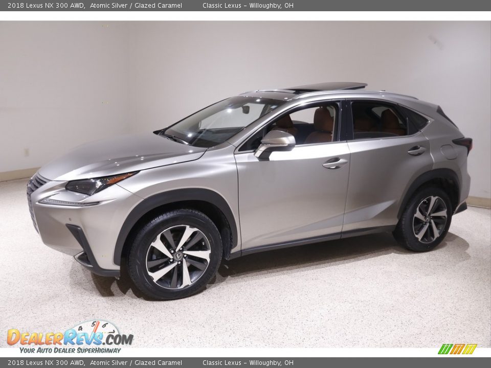 Front 3/4 View of 2018 Lexus NX 300 AWD Photo #3