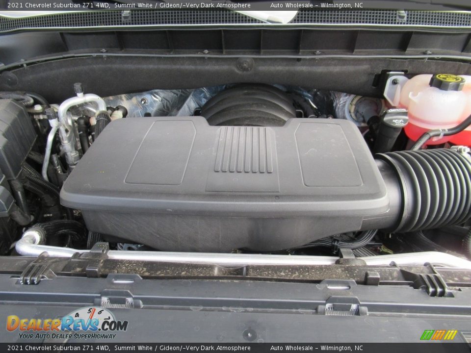 2021 Chevrolet Suburban Z71 4WD Summit White / Gideon/­Very Dark Atmosphere Photo #6