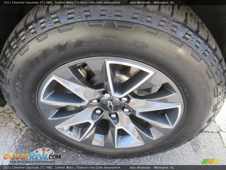 2021 Chevrolet Suburban Z71 4WD Summit White / Gideon/­Very Dark Atmosphere Photo #7