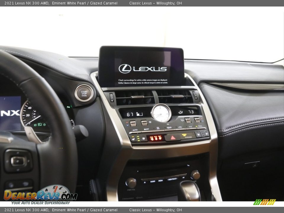 2021 Lexus NX 300 AWD Eminent White Pearl / Glazed Caramel Photo #9