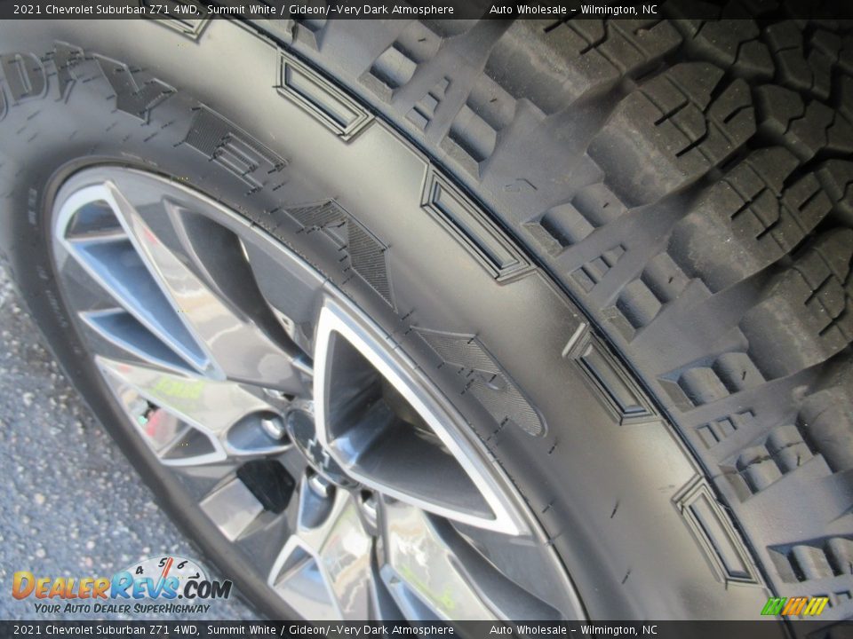 2021 Chevrolet Suburban Z71 4WD Summit White / Gideon/­Very Dark Atmosphere Photo #8