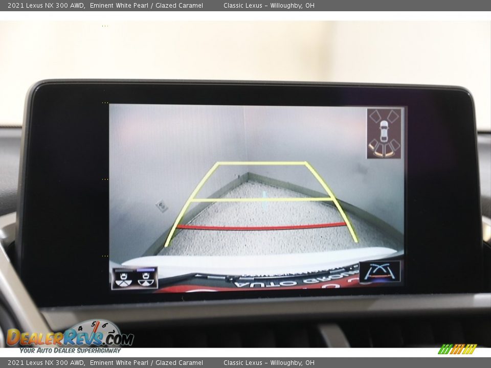 2021 Lexus NX 300 AWD Eminent White Pearl / Glazed Caramel Photo #11