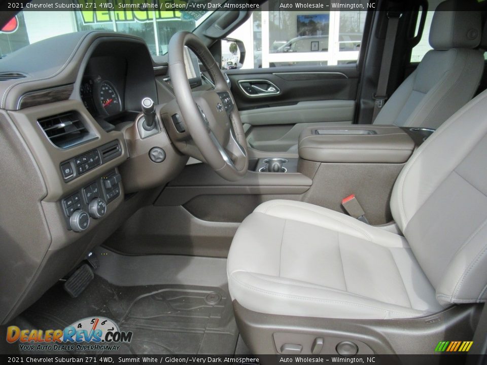 2021 Chevrolet Suburban Z71 4WD Summit White / Gideon/­Very Dark Atmosphere Photo #11