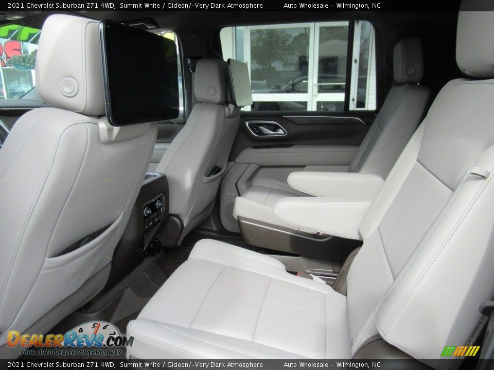 2021 Chevrolet Suburban Z71 4WD Summit White / Gideon/­Very Dark Atmosphere Photo #12