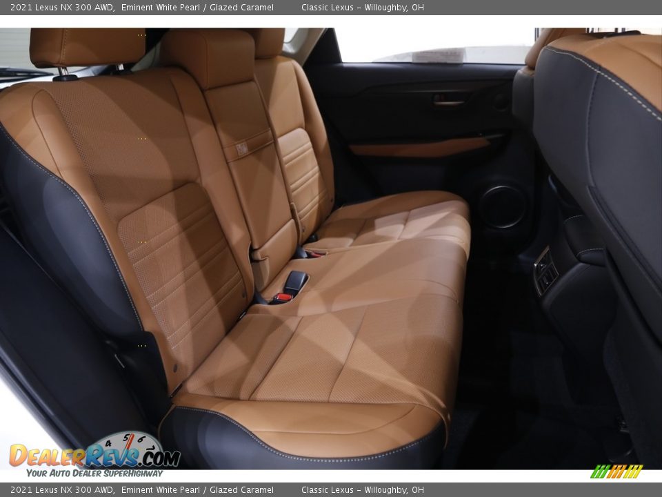 2021 Lexus NX 300 AWD Eminent White Pearl / Glazed Caramel Photo #15