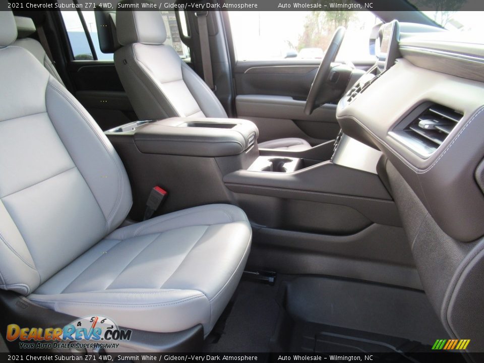 2021 Chevrolet Suburban Z71 4WD Summit White / Gideon/­Very Dark Atmosphere Photo #13