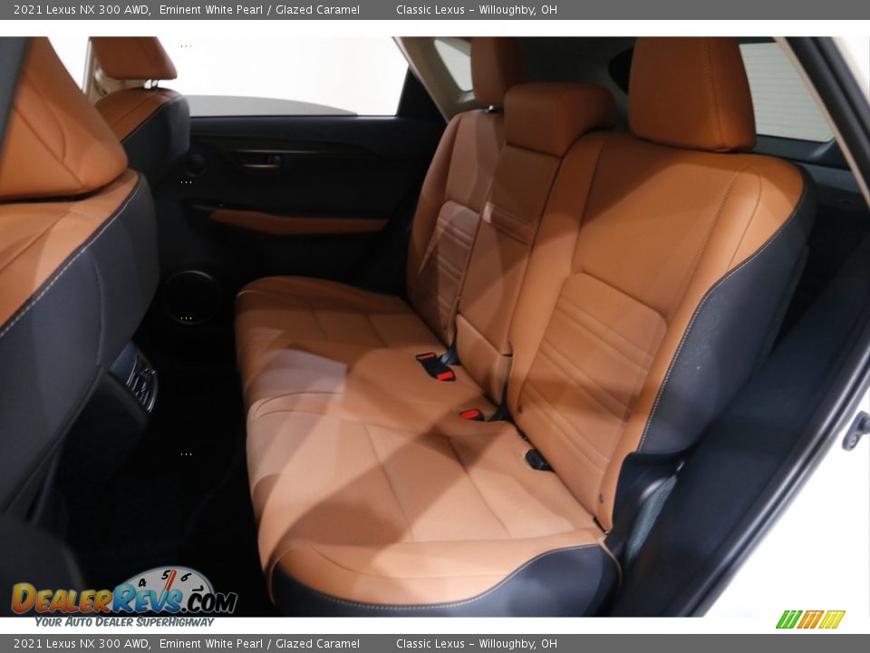2021 Lexus NX 300 AWD Eminent White Pearl / Glazed Caramel Photo #16