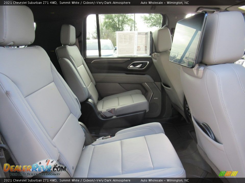 2021 Chevrolet Suburban Z71 4WD Summit White / Gideon/­Very Dark Atmosphere Photo #14