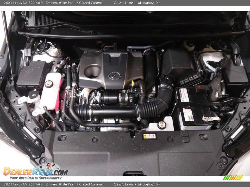 2021 Lexus NX 300 AWD Eminent White Pearl / Glazed Caramel Photo #18
