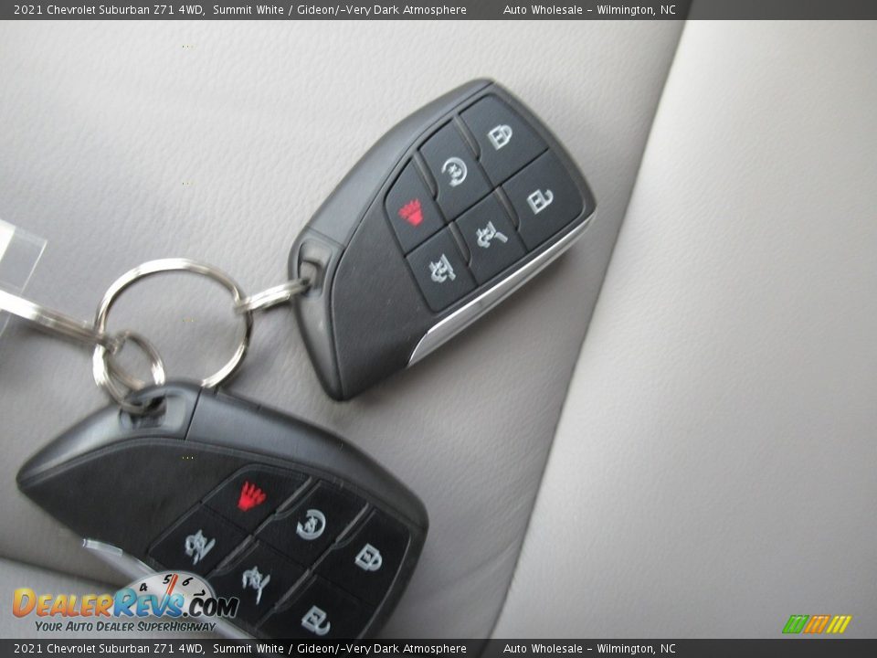 2021 Chevrolet Suburban Z71 4WD Summit White / Gideon/­Very Dark Atmosphere Photo #20