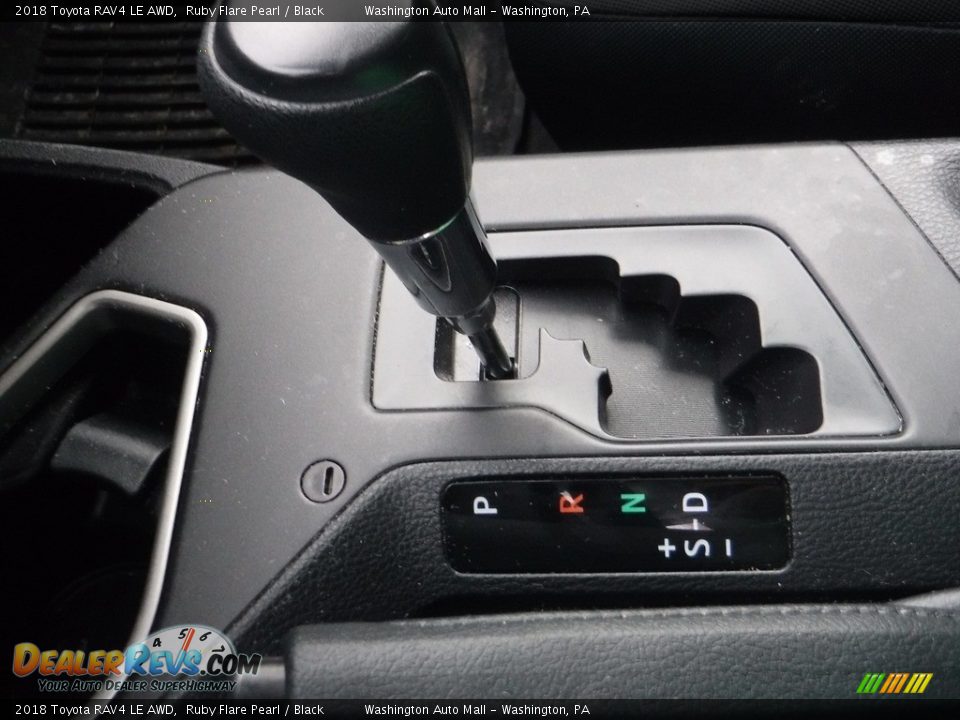 2018 Toyota RAV4 LE AWD Ruby Flare Pearl / Black Photo #18