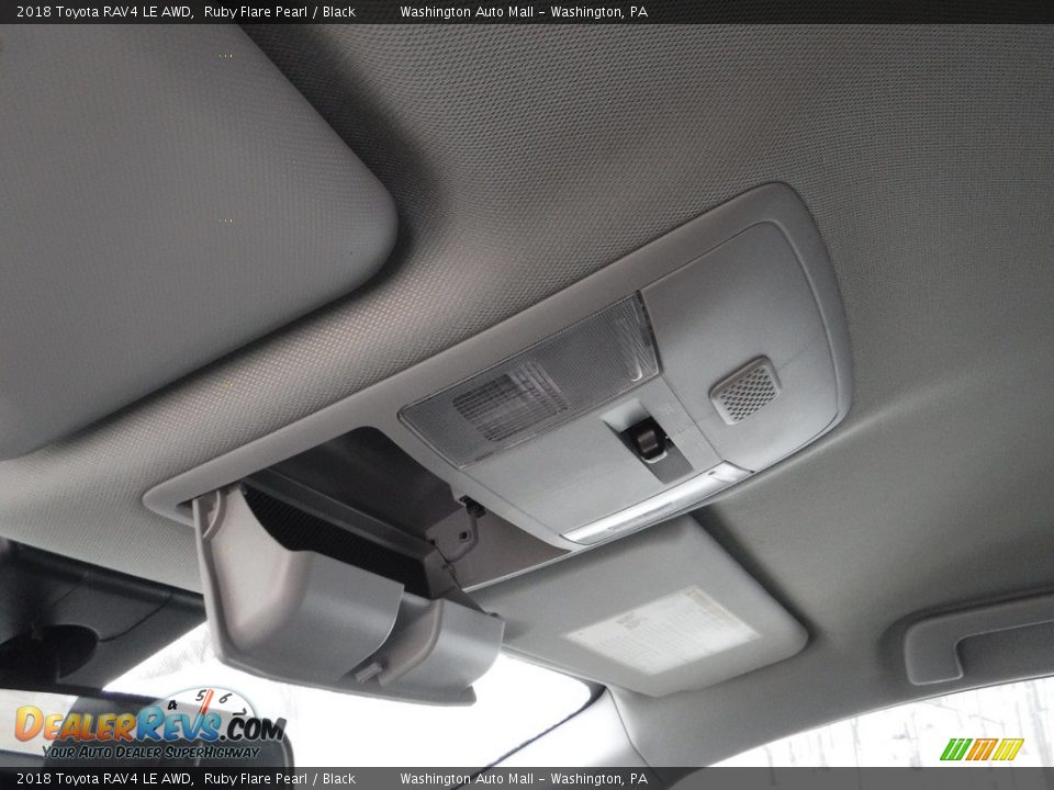 2018 Toyota RAV4 LE AWD Ruby Flare Pearl / Black Photo #19