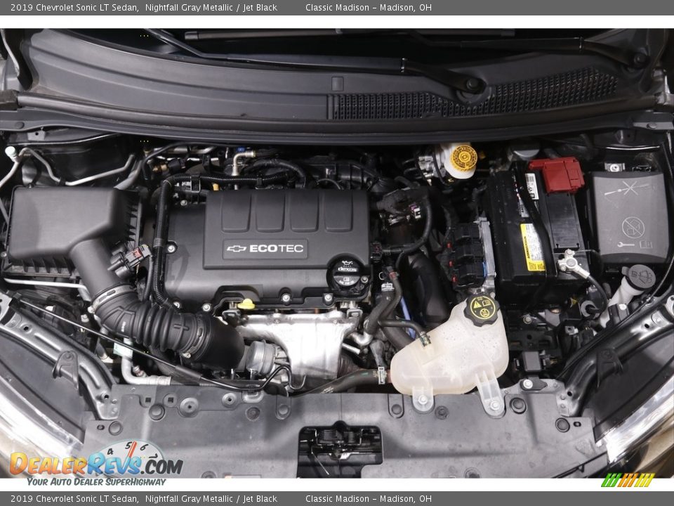 2019 Chevrolet Sonic LT Sedan 1.4 Liter Turbocharged DOHC 16-Valve VVT 4 Cylinder Engine Photo #17