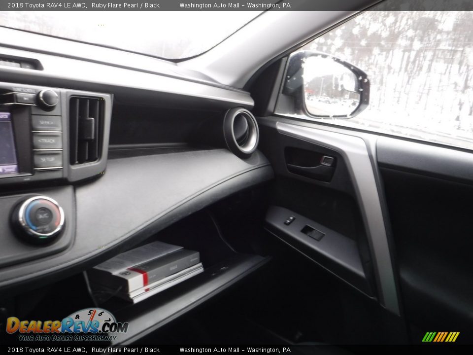 2018 Toyota RAV4 LE AWD Ruby Flare Pearl / Black Photo #23
