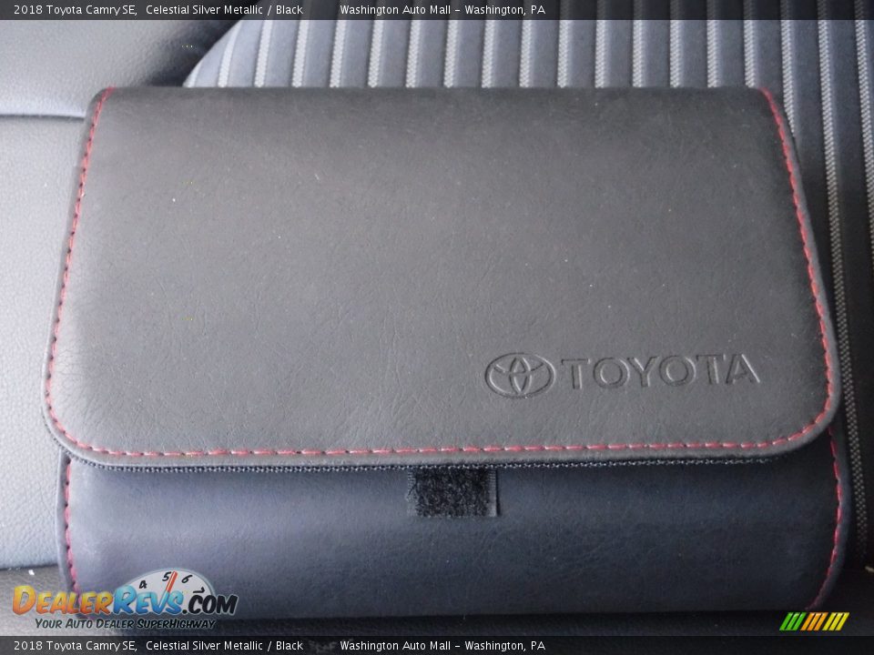 2018 Toyota Camry SE Celestial Silver Metallic / Black Photo #23
