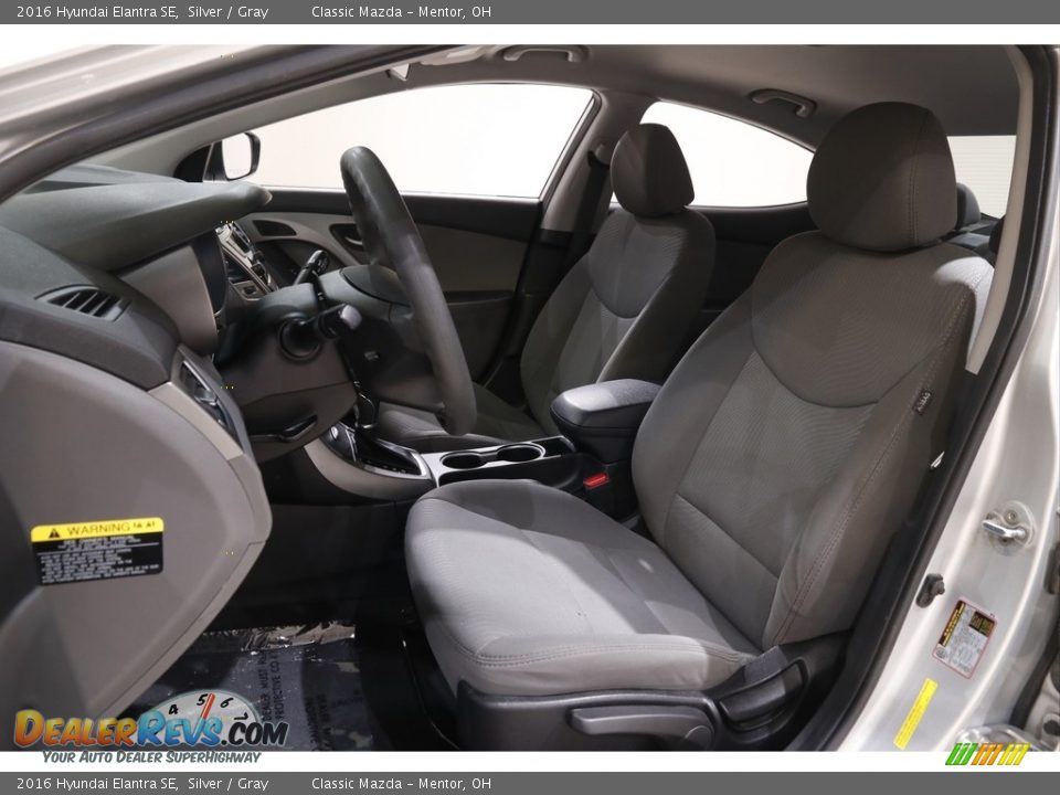 2016 Hyundai Elantra SE Silver / Gray Photo #5