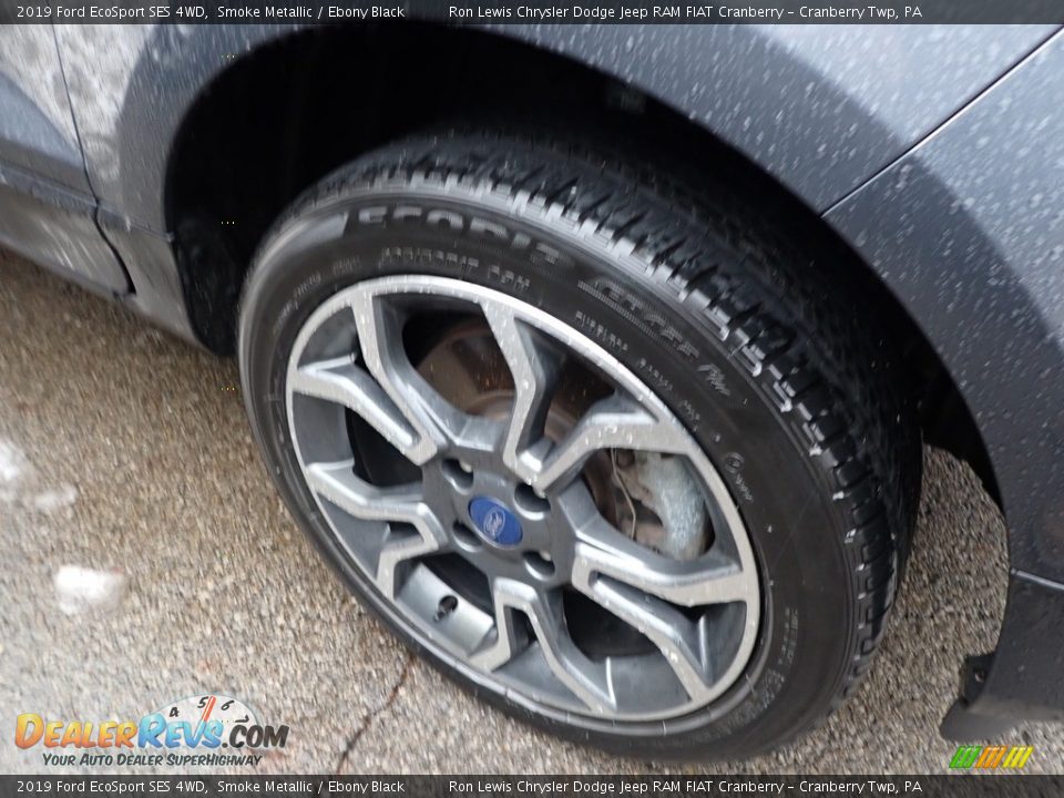 2019 Ford EcoSport SES 4WD Smoke Metallic / Ebony Black Photo #5
