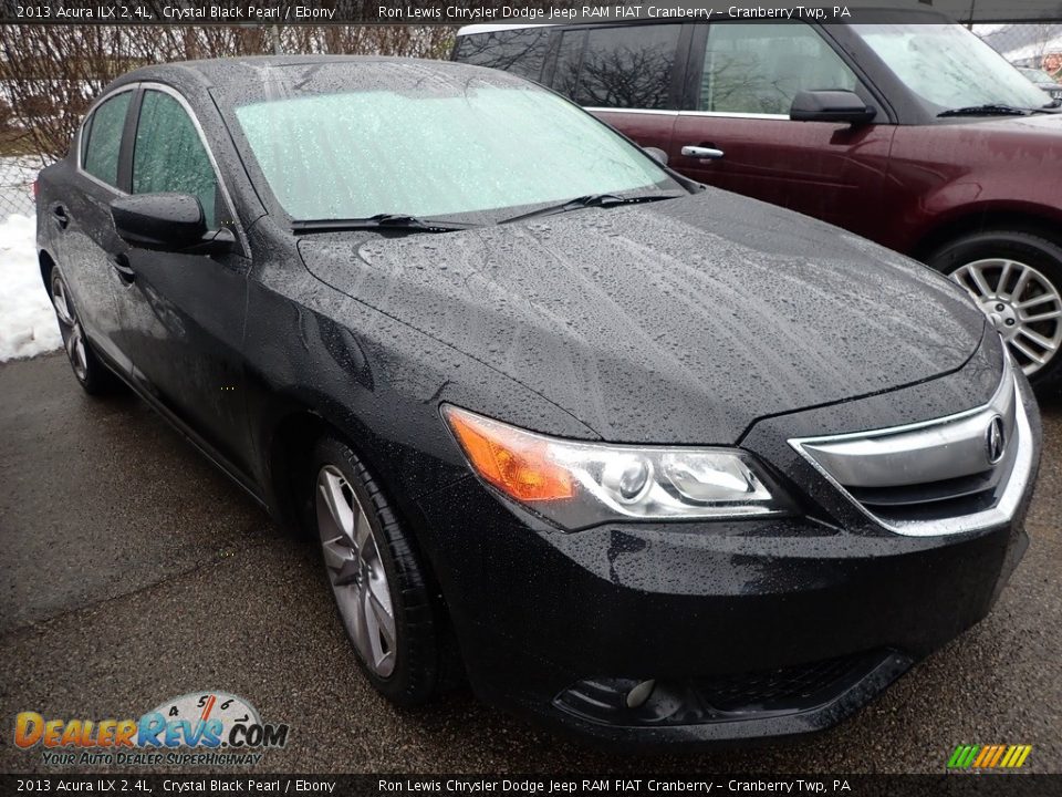 2013 Acura ILX 2.4L Crystal Black Pearl / Ebony Photo #2