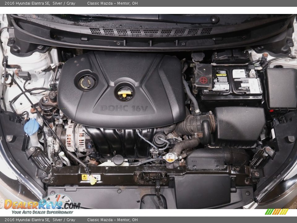 2016 Hyundai Elantra SE Silver / Gray Photo #17