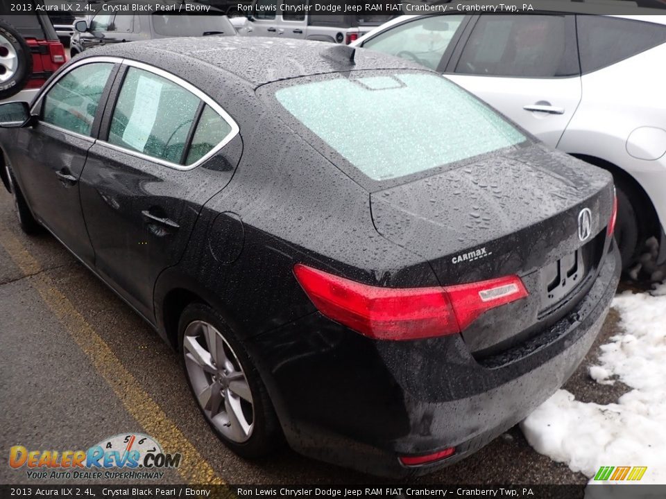 2013 Acura ILX 2.4L Crystal Black Pearl / Ebony Photo #4