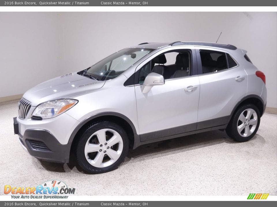 2016 Buick Encore Quicksilver Metallic / Titanium Photo #3