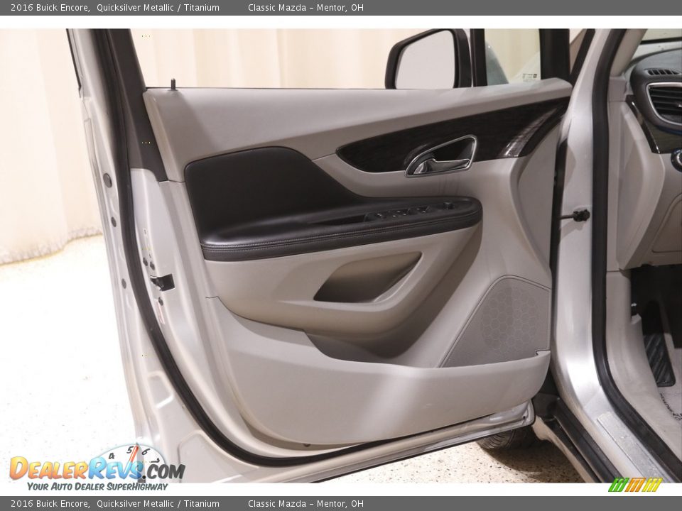 2016 Buick Encore Quicksilver Metallic / Titanium Photo #4