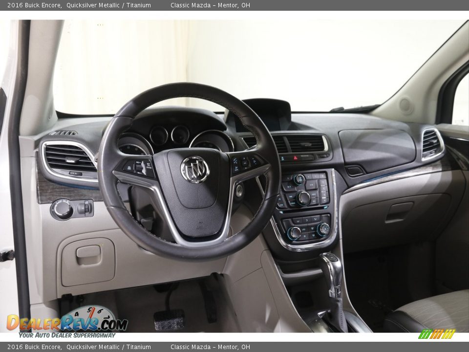 2016 Buick Encore Quicksilver Metallic / Titanium Photo #6