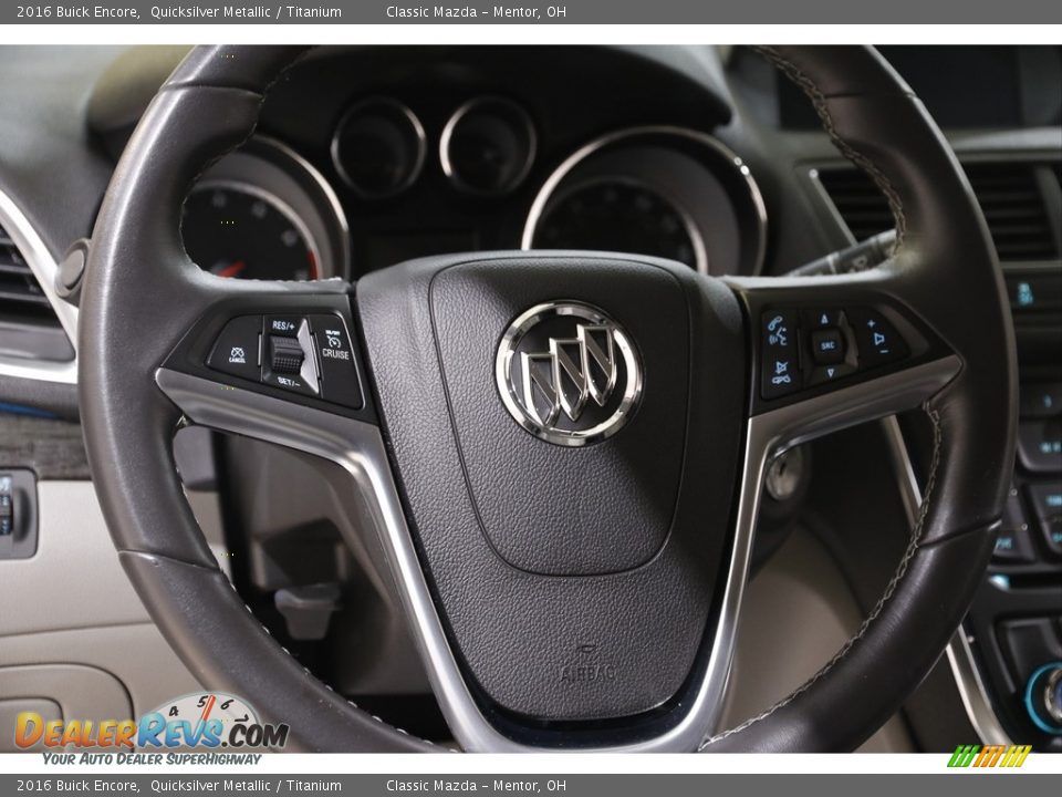 2016 Buick Encore Quicksilver Metallic / Titanium Photo #7
