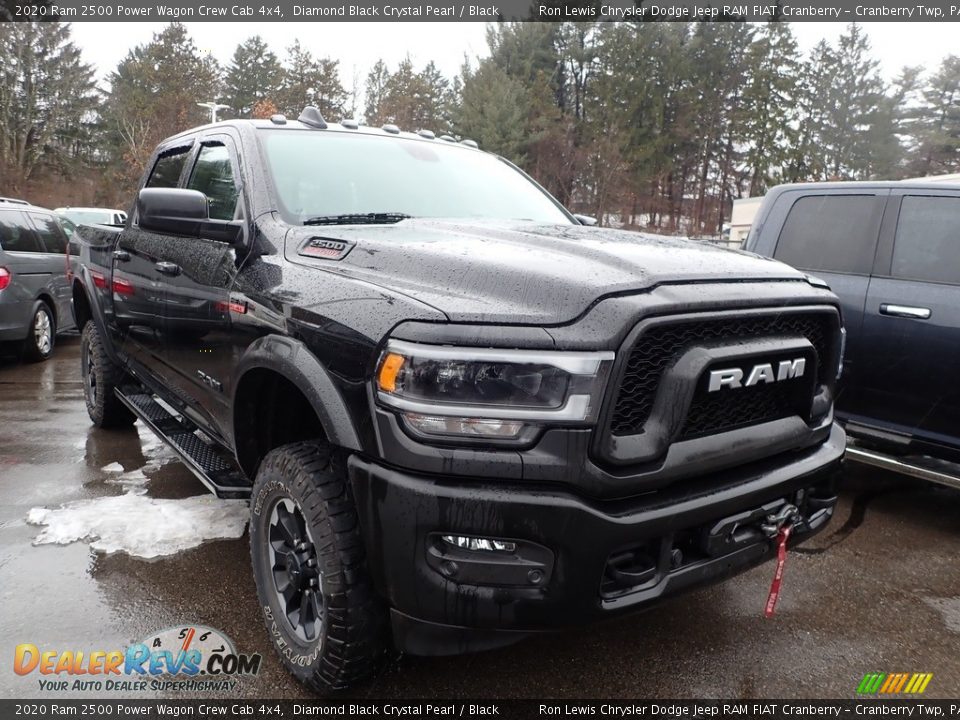 2020 Ram 2500 Power Wagon Crew Cab 4x4 Diamond Black Crystal Pearl / Black Photo #2