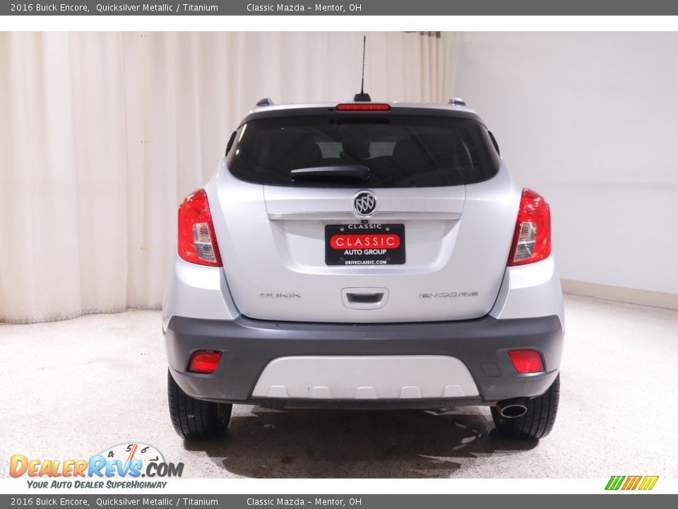 2016 Buick Encore Quicksilver Metallic / Titanium Photo #16