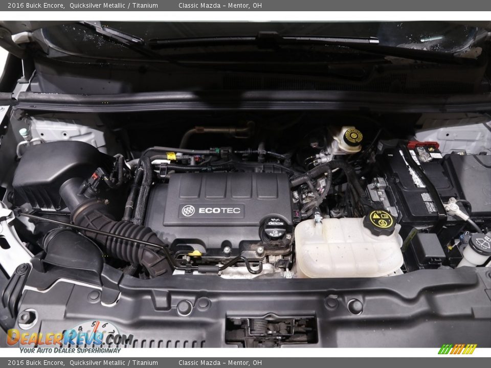 2016 Buick Encore Quicksilver Metallic / Titanium Photo #17