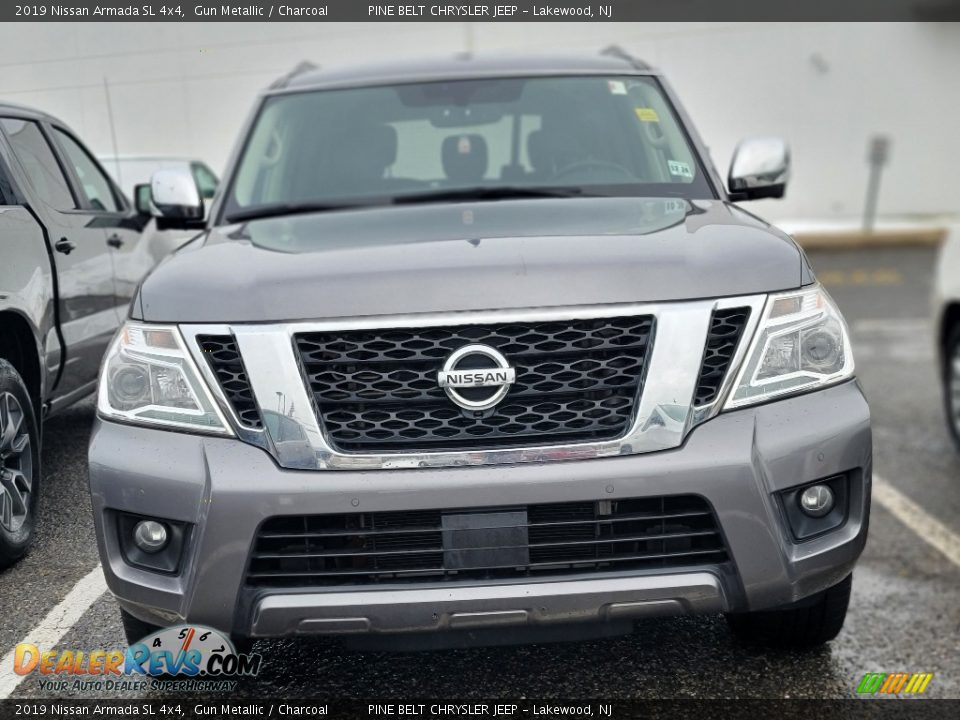 2019 Nissan Armada SL 4x4 Gun Metallic / Charcoal Photo #2