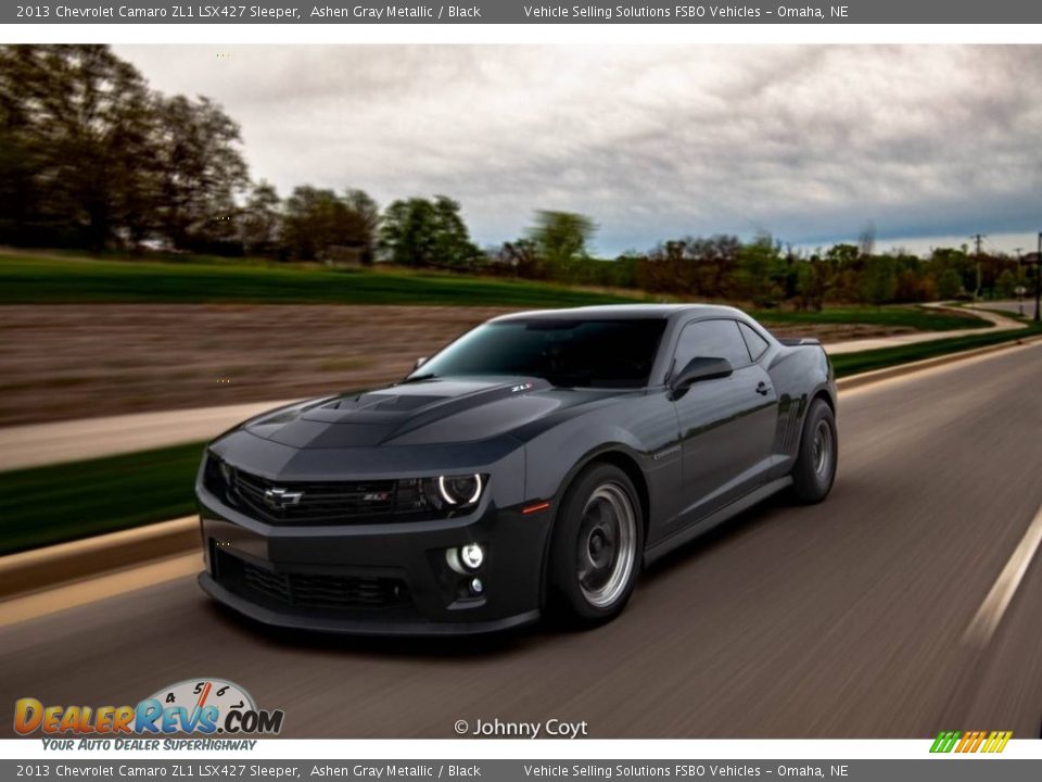 2013 Chevrolet Camaro ZL1 LSX427 Sleeper Ashen Gray Metallic / Black Photo #1