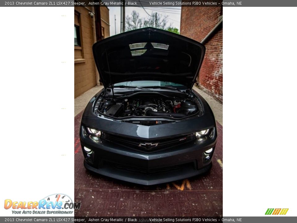 2013 Chevrolet Camaro ZL1 LSX427 Sleeper Ashen Gray Metallic / Black Photo #2