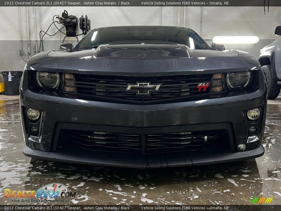 2013 Chevrolet Camaro ZL1 LSX427 Sleeper Ashen Gray Metallic / Black Photo #8