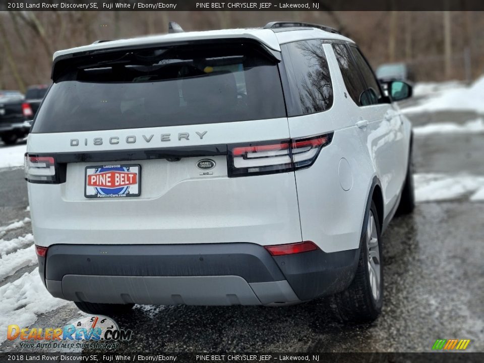 2018 Land Rover Discovery SE Fuji White / Ebony/Ebony Photo #4