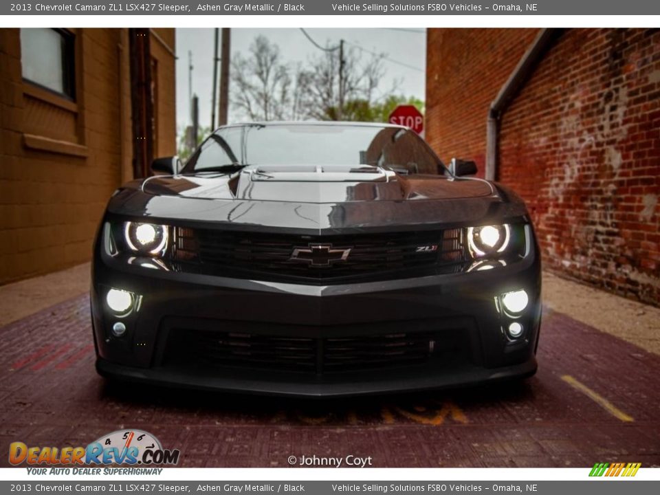 2013 Chevrolet Camaro ZL1 LSX427 Sleeper Ashen Gray Metallic / Black Photo #11