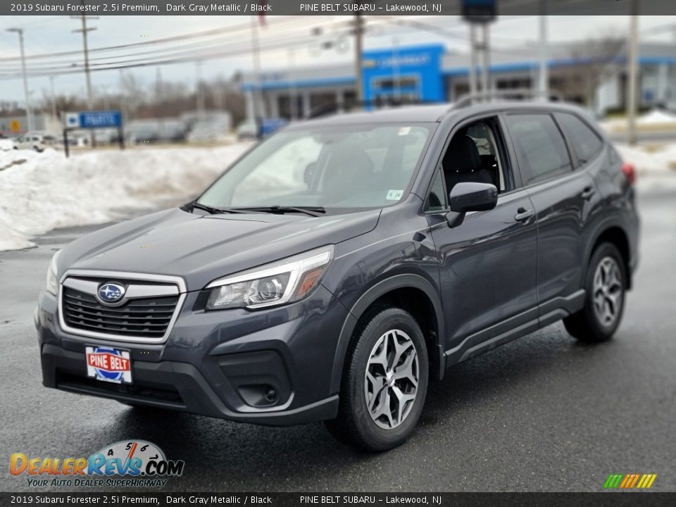 2019 Subaru Forester 2.5i Premium Dark Gray Metallic / Black Photo #1