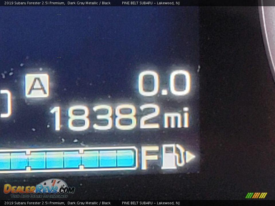 2019 Subaru Forester 2.5i Premium Dark Gray Metallic / Black Photo #3