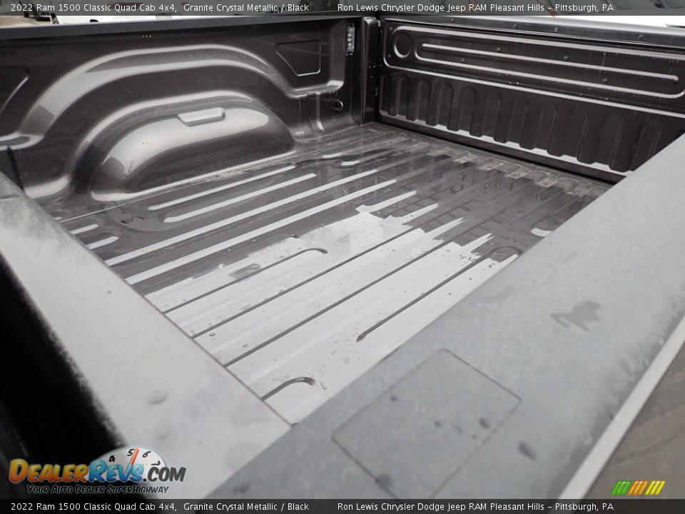 2022 Ram 1500 Classic Quad Cab 4x4 Granite Crystal Metallic / Black Photo #13