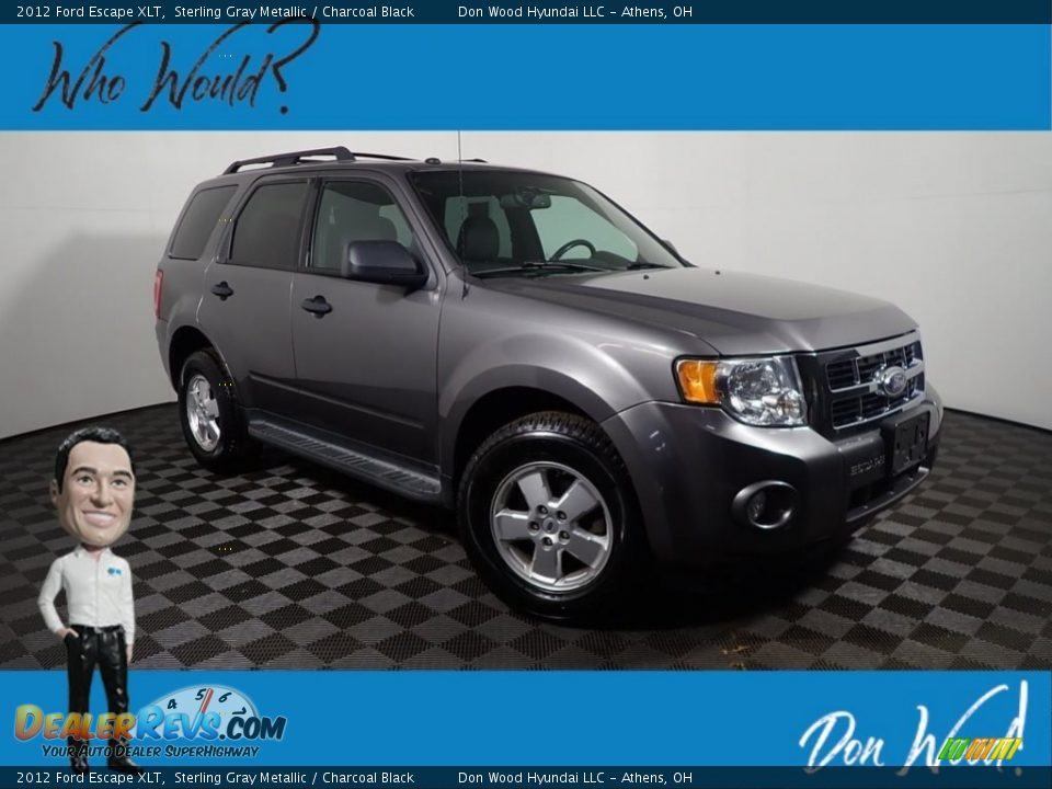 2012 Ford Escape XLT Sterling Gray Metallic / Charcoal Black Photo #1