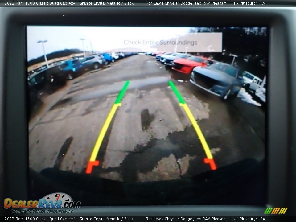 2022 Ram 1500 Classic Quad Cab 4x4 Granite Crystal Metallic / Black Photo #19