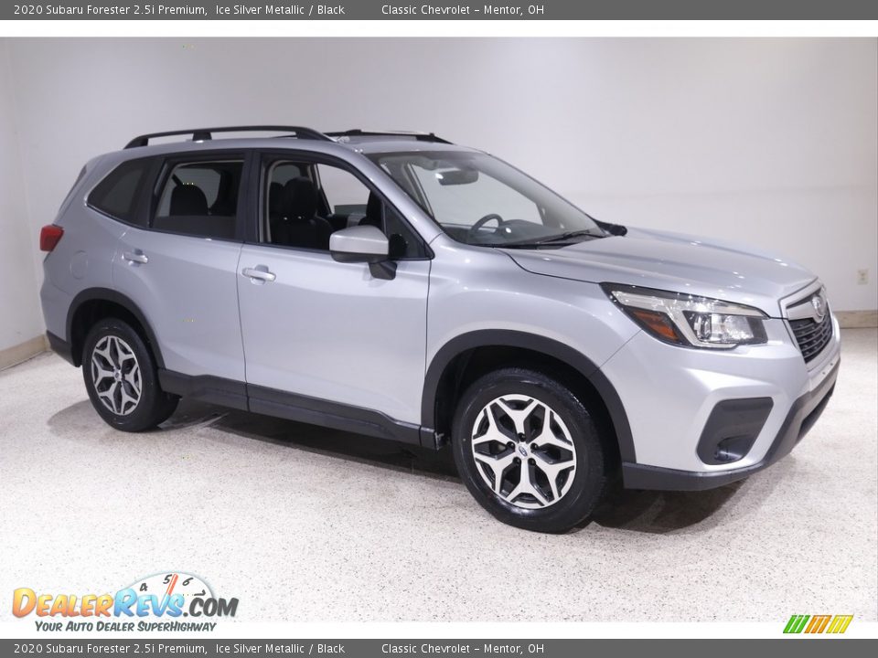 2020 Subaru Forester 2.5i Premium Ice Silver Metallic / Black Photo #1